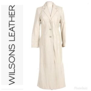 Leather Duster Jacket size Large